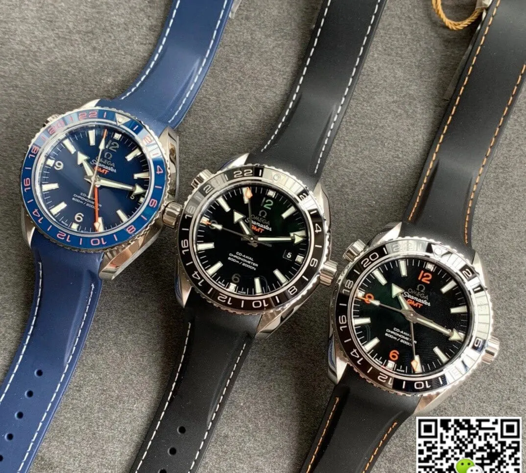 Omega Seamaster 232.32.44.22.01.002 VS Factory 1:1 Best Edition Replica Watch Black Strap
